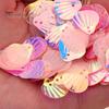 Seashell Sequins Multicolor Decorative Portable Oval Hologram Mermaid Paillette Sequins Daily Use