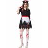 Vampire Nurse Uniform, Halloween Play Blood-stained Female Nurse Costume Cosplay Zombie Cos Medical Uniform