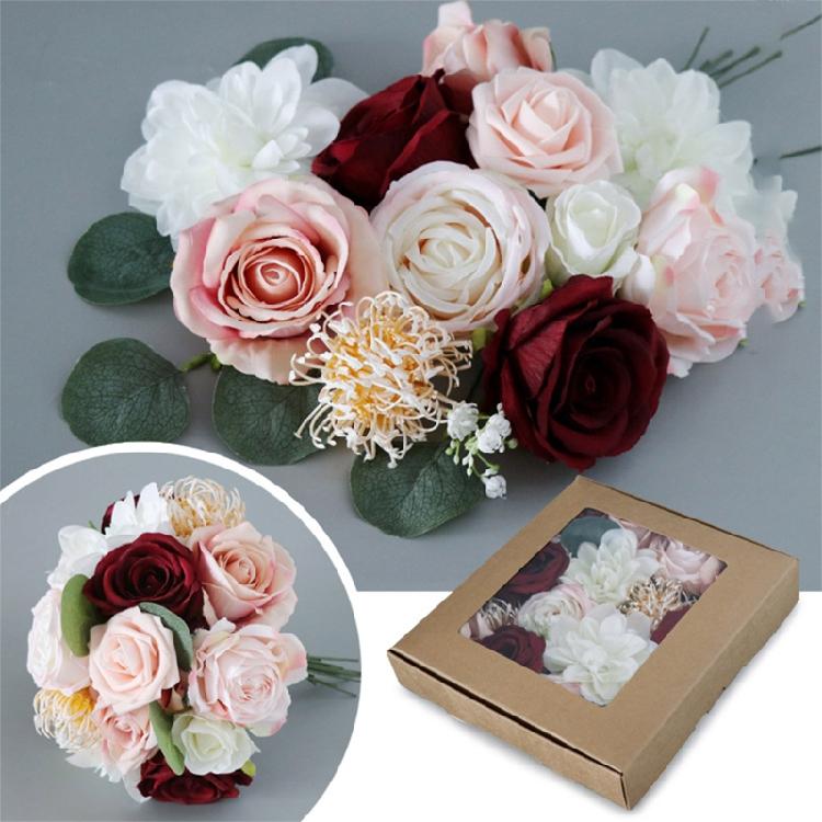 Elegante Blumenkästen Kreative Sträuße Handverpackt Halter für Liebhaber Freund