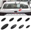 Car Styling Logo Car Front Hood Emblem Rear Trunk Badge Grille Stickers For Ford Focus MK2 3 Ranger Fiesta S-Max Mondeo MK4 Kuga