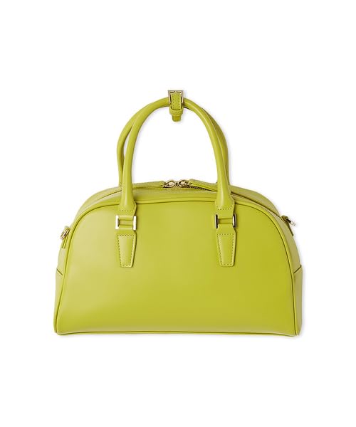 FRAY Round Boston Bag FWGB254312 YEL F I.D.