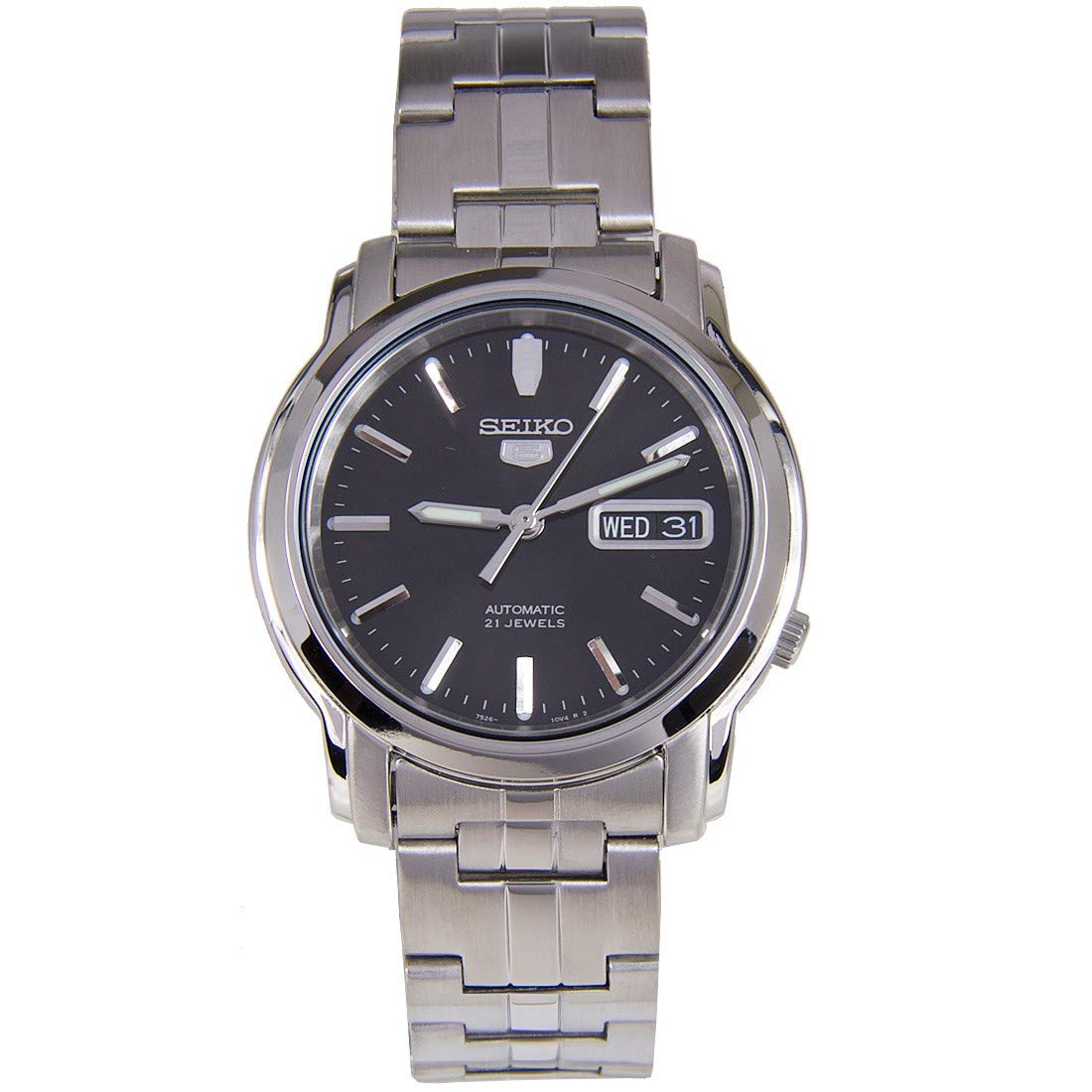 

Автоматические часы SEIKO 5 SNKK71K1 В стиле Speedtimer Черный циферблат Нержавеющая сталь