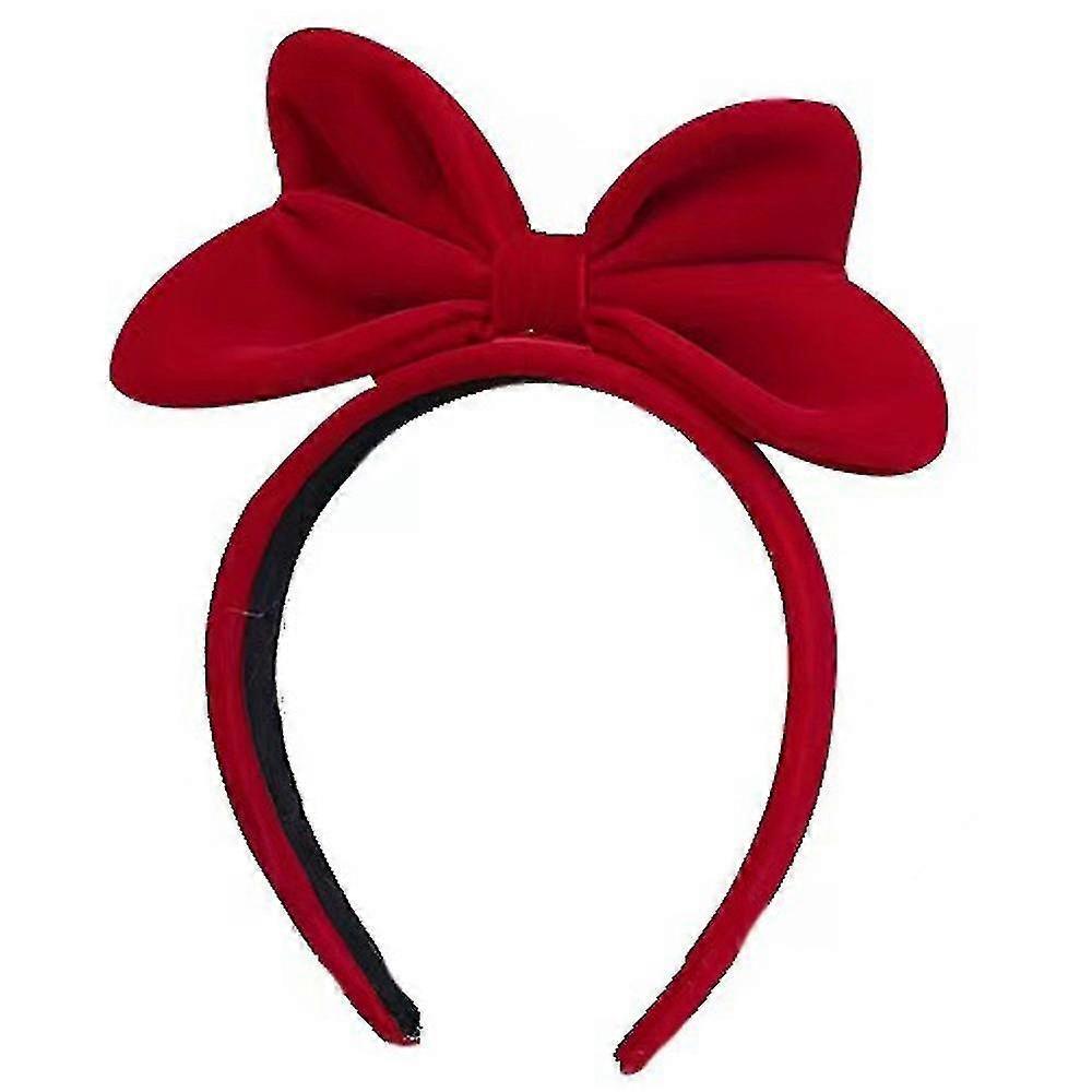Women Girls Bow Hair Hoop - Birthday Halloween Christmas Party Costume Accessories Gifts