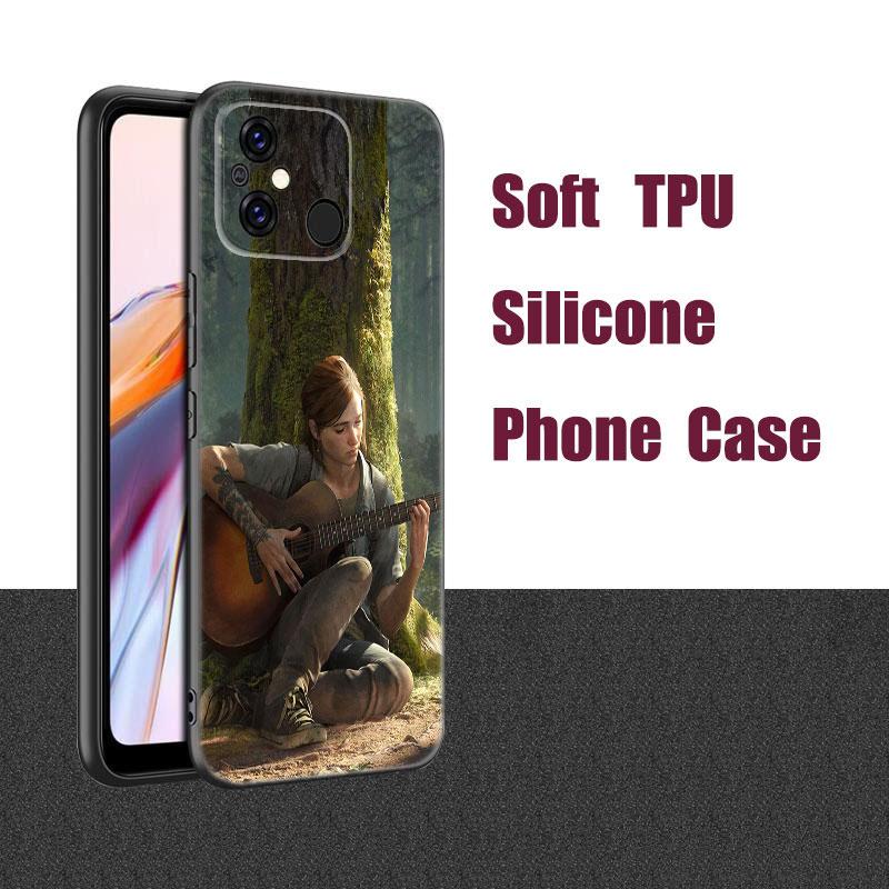 The Last Of Us Black Silicone Phone Case For Xiaomi Redmi 7A 8A 9A 10A 11A 9C 10C 12C 13C 11 Prime A1 A2 Plus 12 4G Note 9T 12R