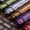 1M Premium Brocade Satin Fabric Chinese Style Calligraphy Design Jacquard Satin Cloth Evening Dress Decorative Background Fabric