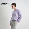 ONLY Women's Versatile Textured Stripe Knit Top