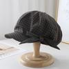 Women's Beret Newsboy Hat Bow Plaid Spring Summer Autumn Sweet Fashion Painter Cap Female