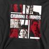 Criminal Minds Mens Character Boxes Hoodie