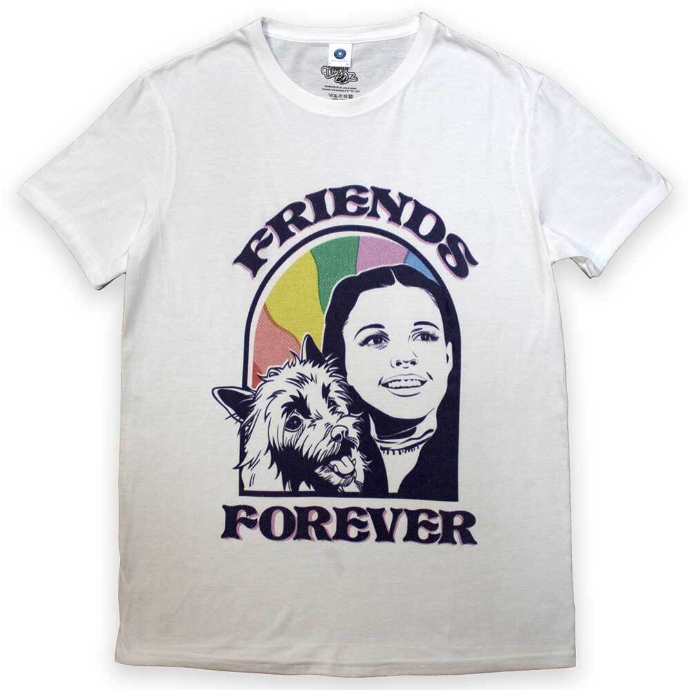 

The Wizard of Oz Friends Forever T-Shirt White New Unisex T-Shirt S