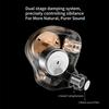 KZ EDZ Earphones Ultra Wide Frequency IEM Dual Damping Wired Headphones HiFi Bass Earbuds Gaming Headset With Mic PK EDX PRO X