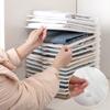 5pcs-Wardrobe Storage Dressbook Useful Stackable Plastic Clothing Folding Board Storage Rack Clothing Organizer Rack