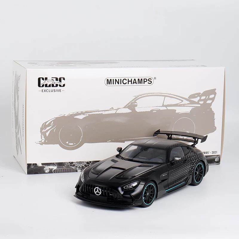 Minichamps 1:18 Scale Benz AMG GT Model Car Alloy Full Open Diecast Car Model Room Ornament For Car Collectors Hobby Enthusiasts