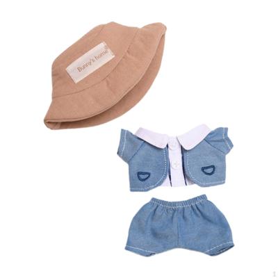 Plüschpuppenkleidung Foto-Requisiten Accessoires Kleidung für 17 cm Puppen