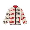 Reversible Logo Fleece Jacket 'Natural' Men's SUP-FW18-514