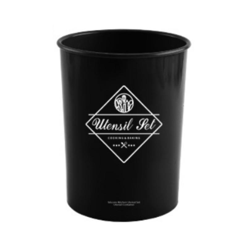 Set de 13 ustensile de bucătărie din silicon: Spatule și linguri pentru gătit și copt cu găleată de depozitare