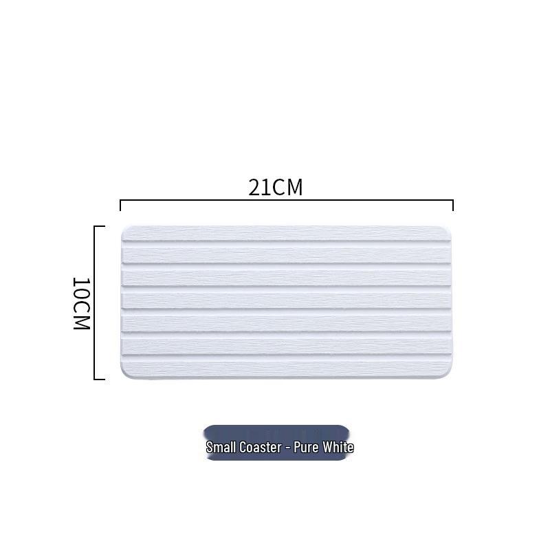 

LISM Diatomite Bathroom Drying Mat 21x10cm