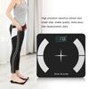 Báscula Bluetooth de Grasa Corporal LCD Digital Báscula de Baño de Peso con Aplicación para Smartphone