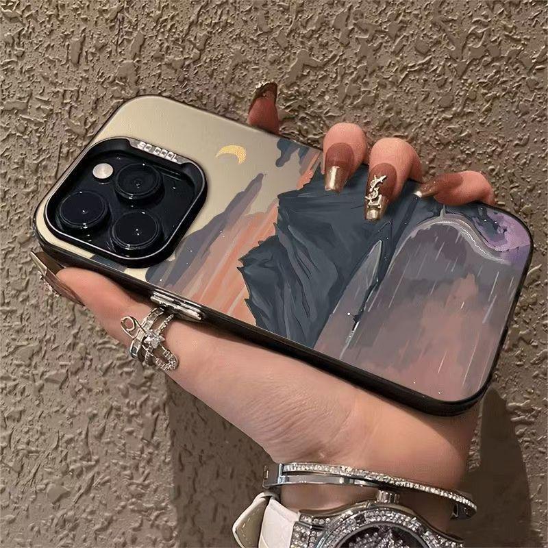 Scenic Sunset Hills iPhone 13/14/15/16 Pro Max Case with Premium Feel