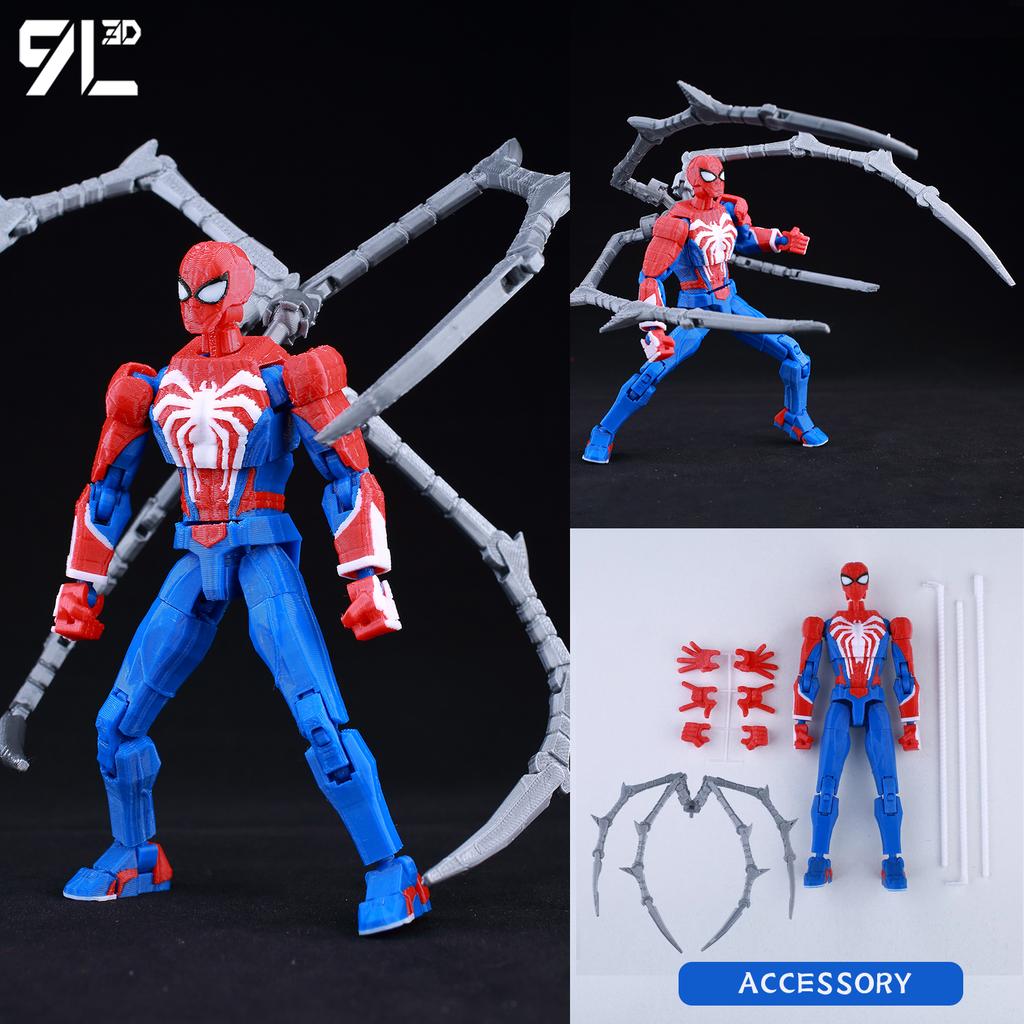 9L3D Printed Dummy13 Superheroes Superman Anime Multi-Jointed Shapeshift Toys Action Figures Mannequin T13 Model Ornaments Gifts