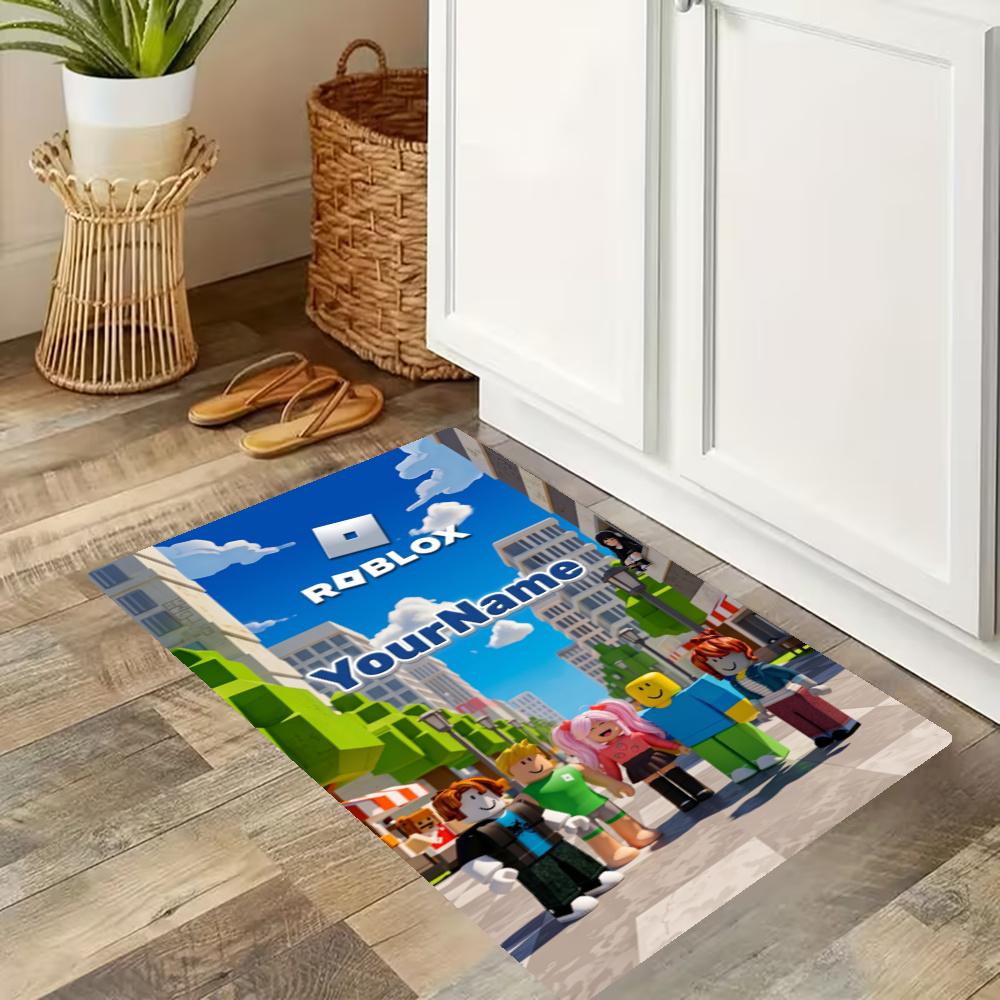 Roblox Customize Your Name Kitchen Rug Runner Rug Laundry Mat Hallway Entryway The Best Gift Choice