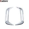 For Toyota Yaris Cross Hybrid - 2024 2025 Chrome Car Rear Fog Light Lamp Cover Trim Foglight Bezel Trims Accessories