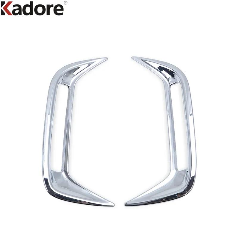For Toyota Yaris Cross Hybrid - 2024 2025 Chrome Car Rear Fog Light Lamp Cover Trim Foglight Bezel Trims Accessories