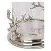 Hill Interiors Hurricane Stag Head Lantern
