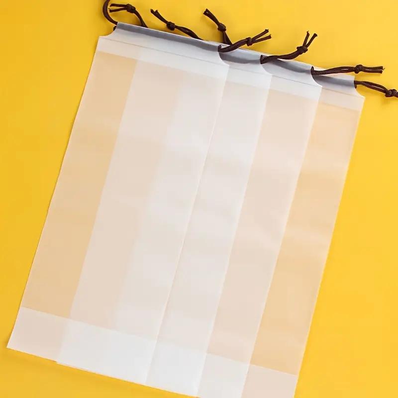 Umbrella Storage Bag Portable Transparent Waterproof Reusable Drawstring Bag Home Storage Organizer Umbrella Accessories