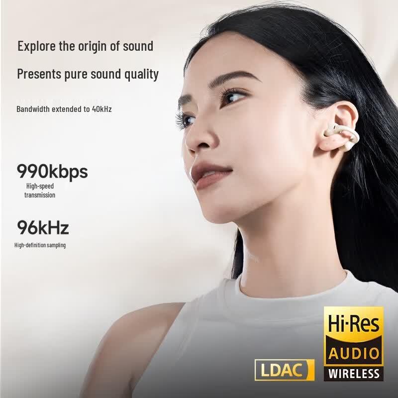 Edifier Lolli Clip AI Smart Ear Clip Wireless Bluetooth Headset