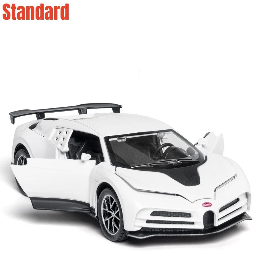 1/32 Bugatti EB110H Centodieci Leksaksbil Miniatyr Pressgjuten Super Sport Fordonsmodell Ljud & Ljus Samlarobjekt Gåva Till Pojke Barn