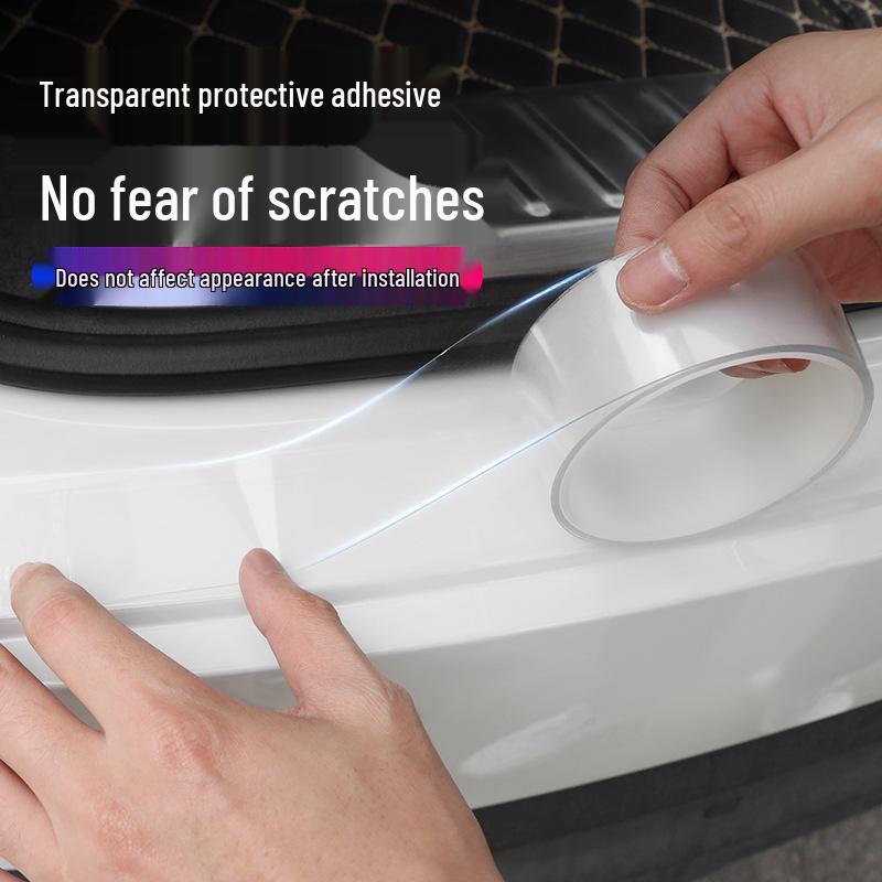 Universal Transparent Car Sill & Door Protection Anti-Collision Sticker