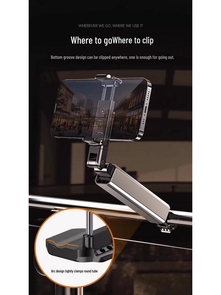 Universal Mini 360° Rotation Foldable Stand for Home, Office, Travel, and Photography