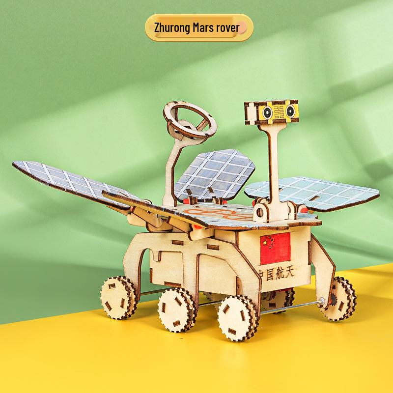 Zhurong Mars Rover DIY Space Model Kit for Kids - Assembly & Educational Tool
