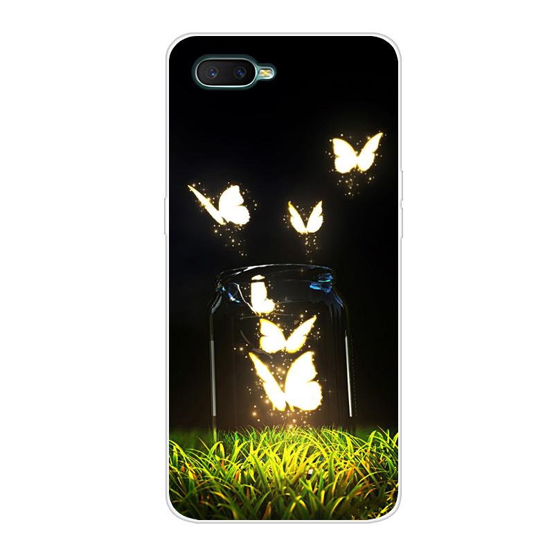 Pro OPPO RX17 Neo Pouzdro Kryt na telefon Měkký silikonový Tištěný zadní kryt Coque Pro OPPO RX17 Neo CPH1893 RX 17 Neo Kryt RX17Neo Capa