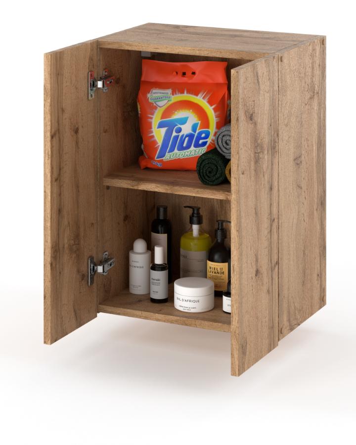 Mobile da Bagno a Sospensione Wotan Oak 40 CM Colonna da Bagno