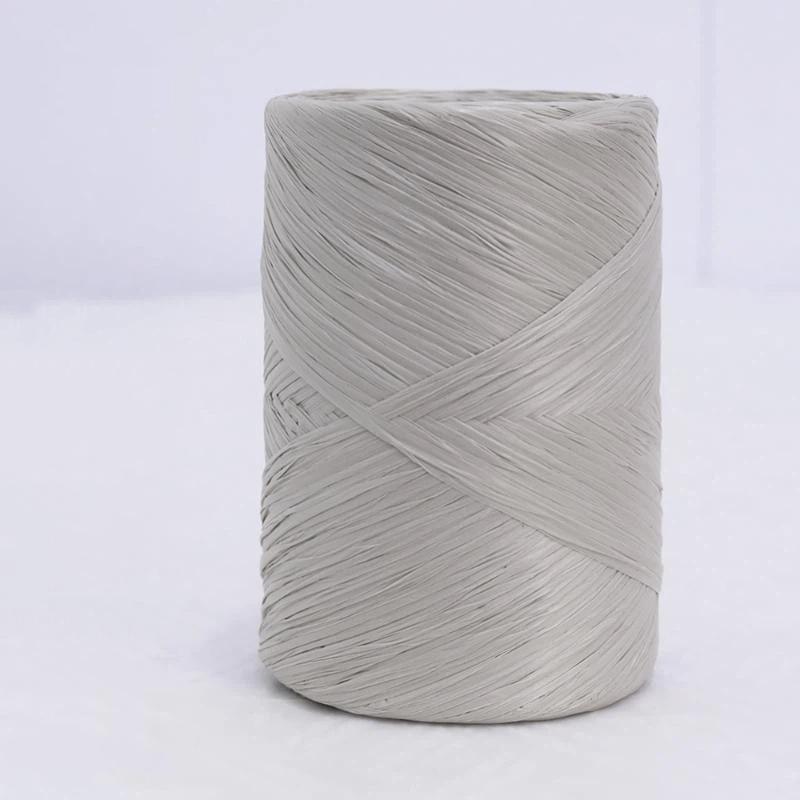 Raffia Straw Yarn 14 Colors 150m Lightweight Knitting Thread for Hand Crochet Beach Hat Travel Craft Projects