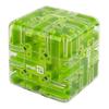 1/2Pcs Educational 3D Puzzle Maze Cube Toddlers Brain Teaser Rolling Ball Maze Cube Kids Logical Thinking Development Handheld Bead Maze Toy