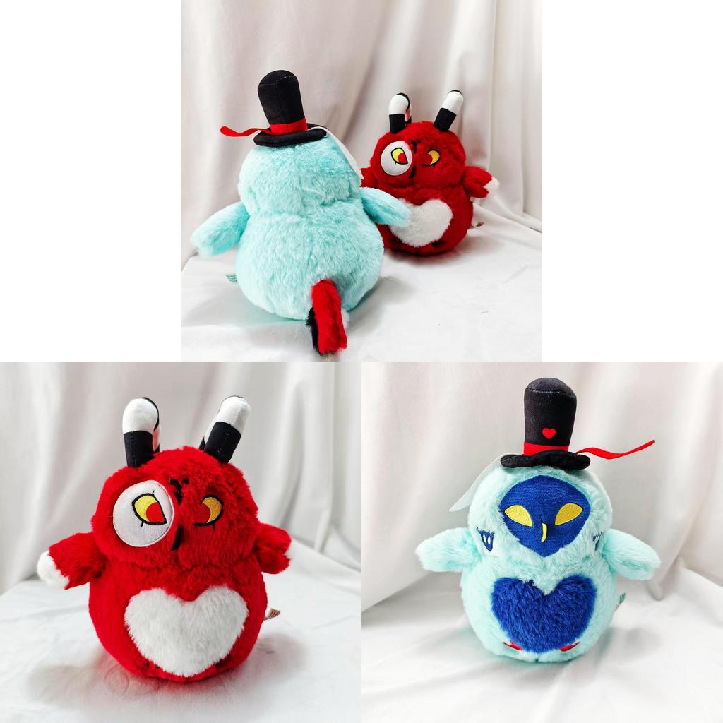 Hazbin Hotel Demonic Plush Toy With Short Velvet Fur For Holiday Gift