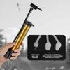 Xunting MTB Fahrradpumpe 80 PSI Fahrrad Manuelle Luftpumpe Ballon Reifenfüller Schrader Ventil Standpumpe Fahrradzubehör