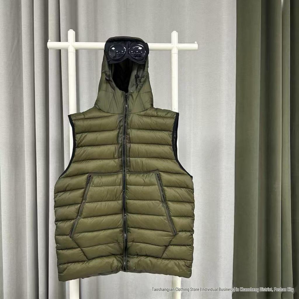 PALACE X COMPANY Co-branded Men's Outdoor Cotton Jacket, European Size, Mountaineering Warm Lens Badge