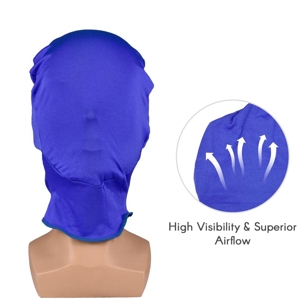 Blue Chroma Key Mask Gloves Chromakey Hood Glove Invisible Effects Background Chroma Keying Blue Gloves Mask for Blue