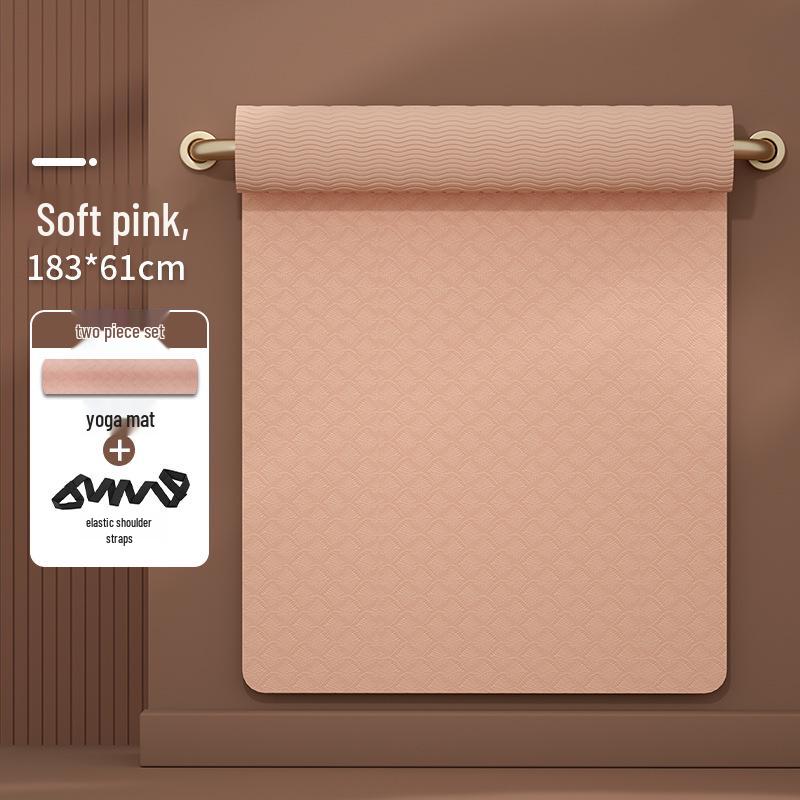 Thickened Double Person Non-Slip Yoga & Dance Mat with Silent Shock Absorption