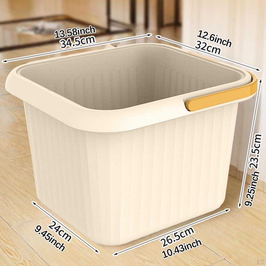 Fußbadewanne, Eimer Haushaltswanne Tragbar Robust Entspannend Heim-SPA-Massage