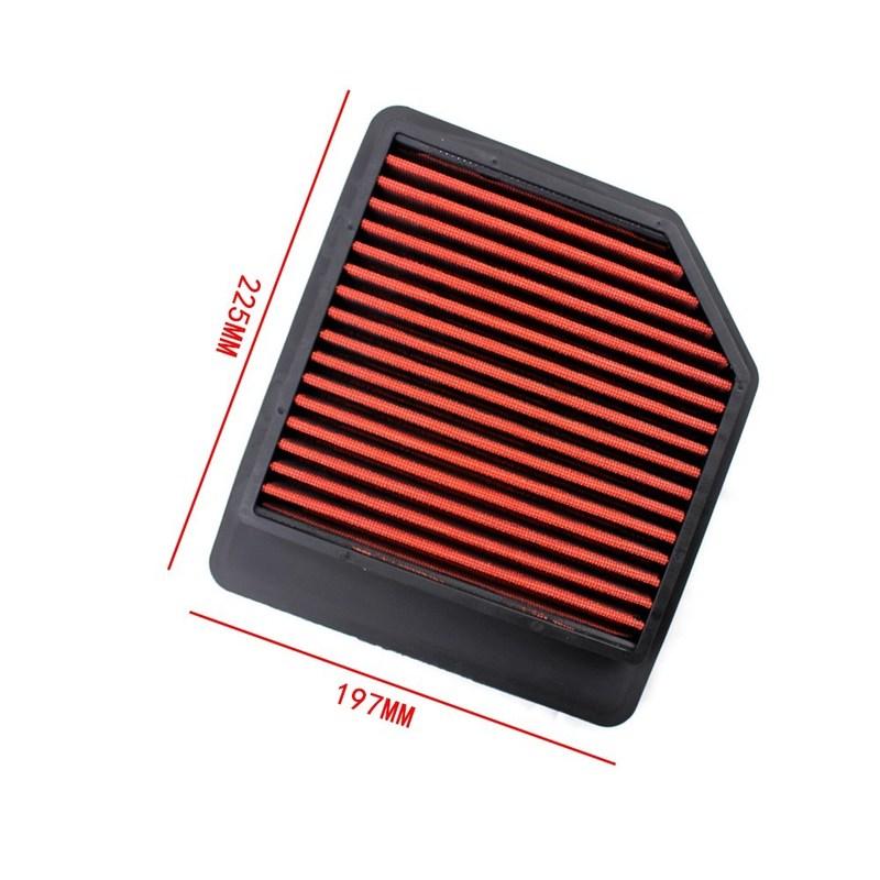 R-EP High Flow Air Filter Fits for Honda Civic Crossroad FR-V Stream 1.8L Cold Air Intake Filters Washable Reusable