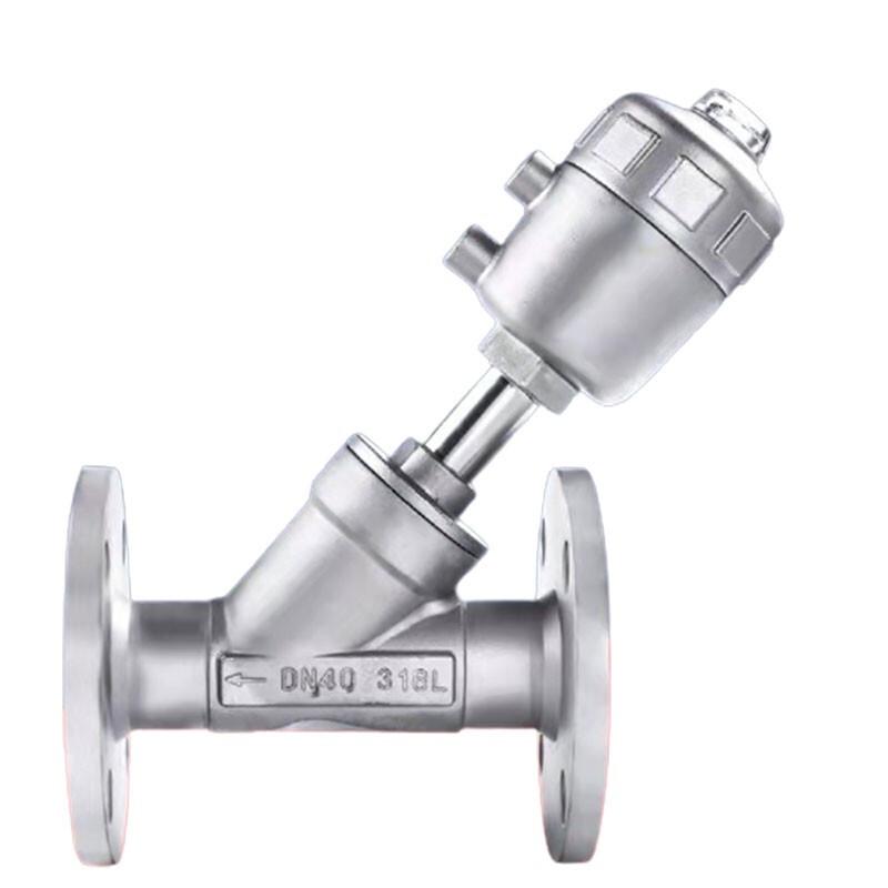 JDI Pneumatic Angle Seat Valve