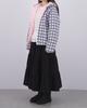 Loaegsyueol Fleece Loose Pocket Tierd Skirt_Black