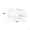 Incense Burner Holder Decor Accessories Home Fragrance Ceramic Ornament for Tabletop Living