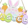 Bunny Easter Decoration Spring Yee Ornaments Wooden Tabletop Ornament Hanging