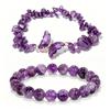 Set di 2 Braccialetti con Perline in Pietra Naturale a Forma di Farfalla, Catena da Polso a Strati, Gioiello Regalo per Donna