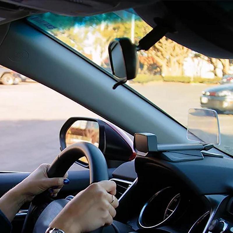 Car Heads Up Display HUD Heads Up Display For Car Adjustable Angle Wireless Charging Adjustable Display Stand Portable